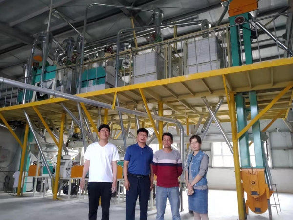 新疆大型面粉機安裝